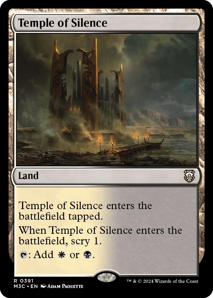Temple of Silence (391) [Commander: Modern Horizons 3]