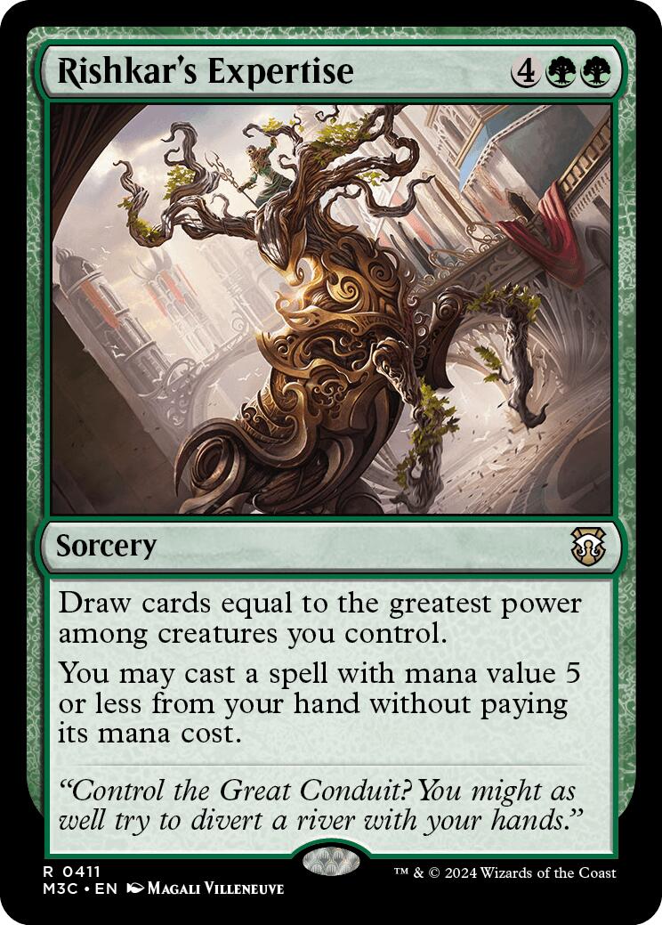Rishkar's Expertise (411) [Commander: Modern Horizons 3]
