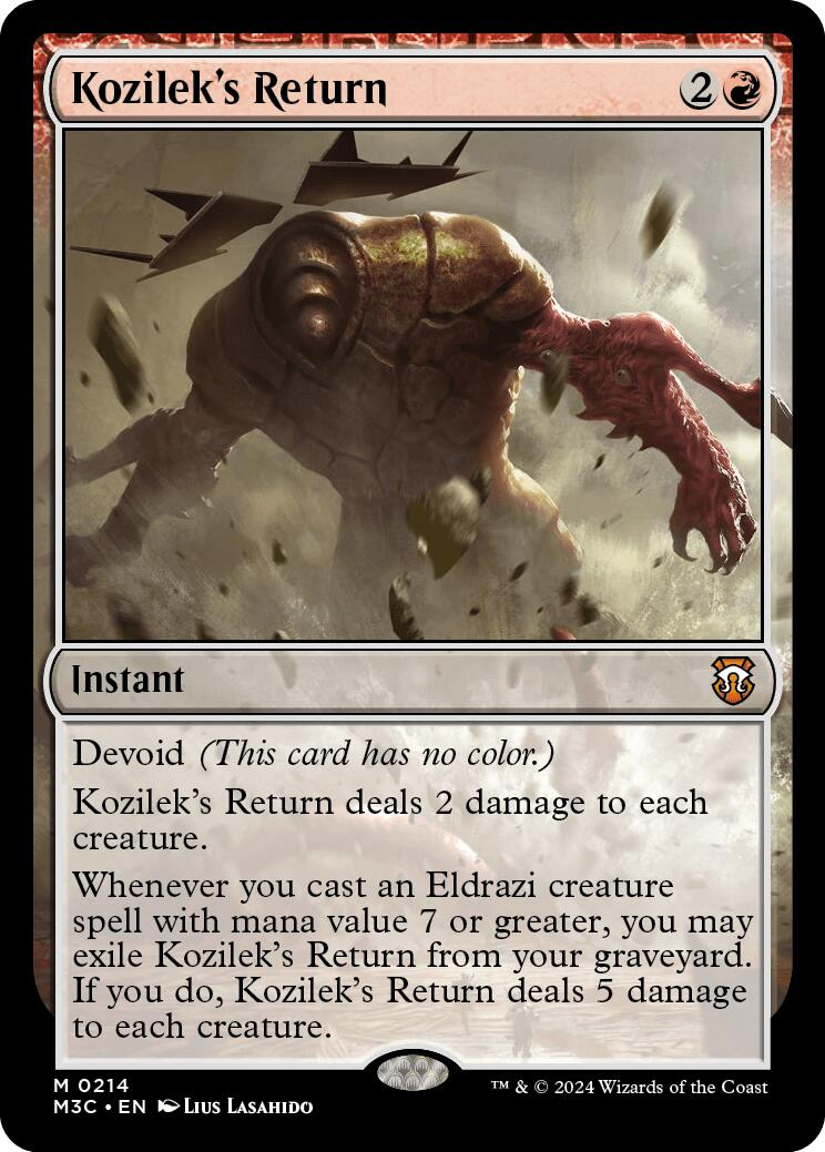 Kozilek's Return (214) [Commander: Modern Horizons 3]
