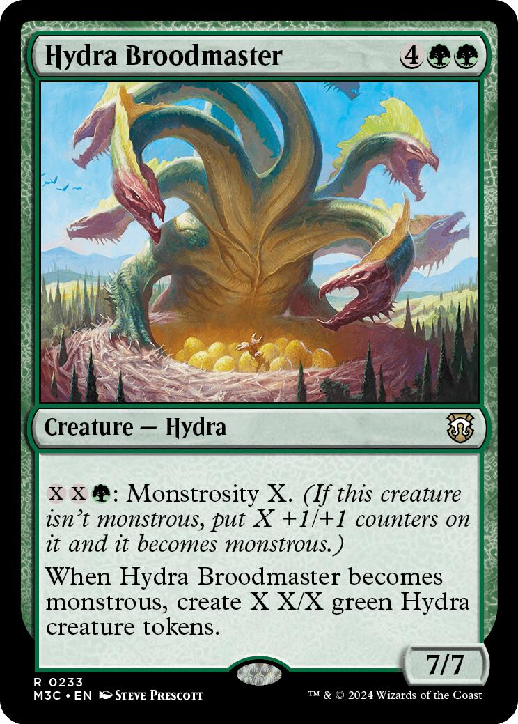 Hydra Broodmaster (233) [Commander: Modern Horizons 3]