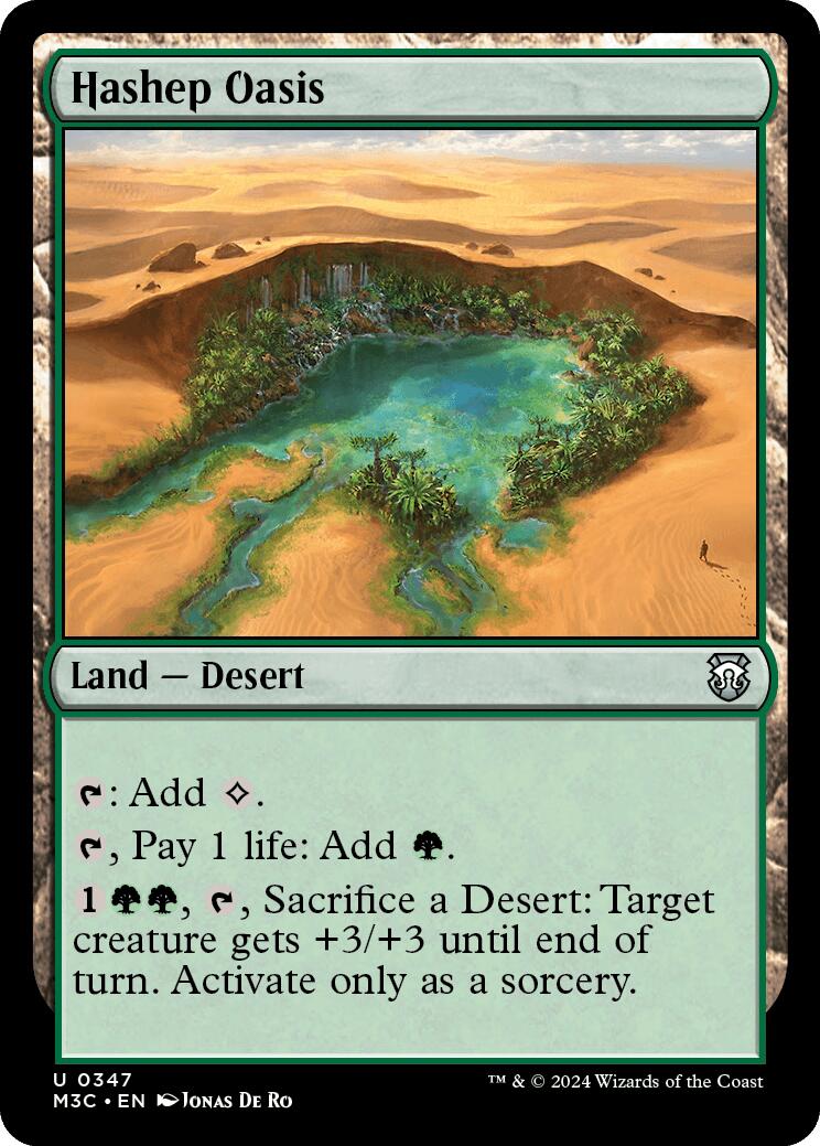Hashep Oasis (347) [Commander: Modern Horizons 3]
