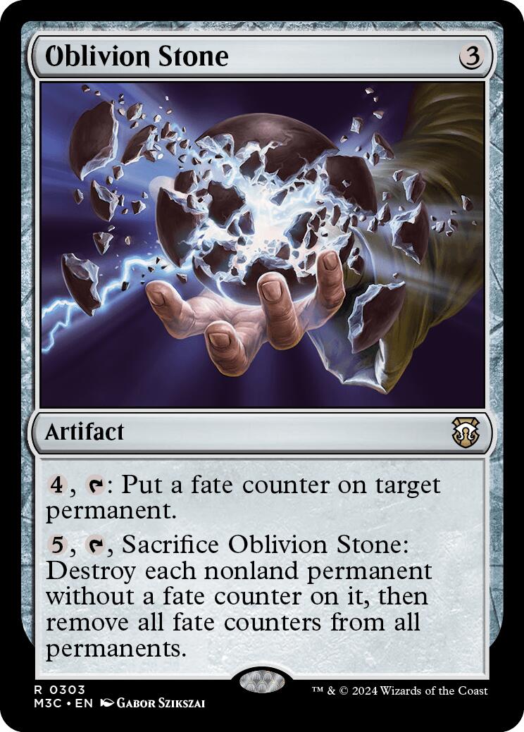 Oblivion Stone (303) [Commander: Modern Horizons 3]