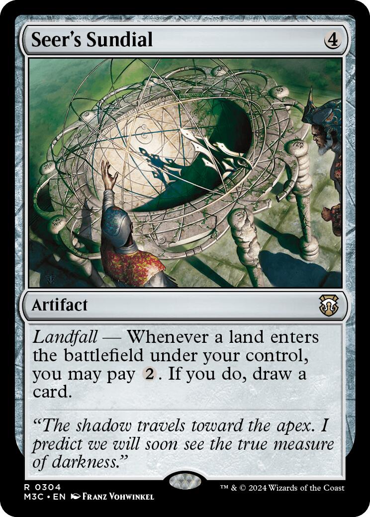 Seer's Sundial (304) [Commander: Modern Horizons 3]