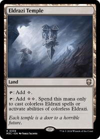 Eldrazi Temple (Ripple Foil) [Modern Horizons 3 Commander]