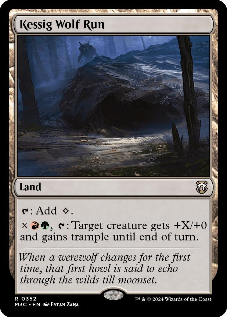 Kessig Wolf Run (352) [Commander: Modern Horizons 3]