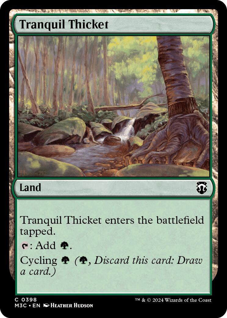 Tranquil Thicket (398) [Commander: Modern Horizons 3]