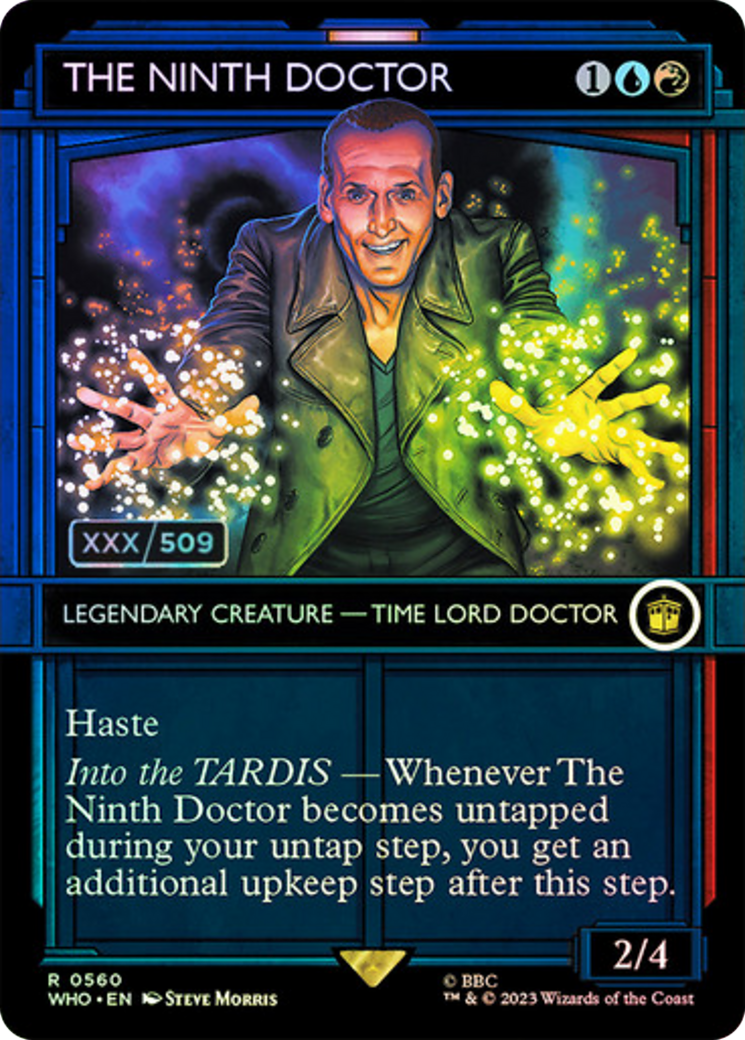 The Ninth Doctor (Serial Numbered) (560) [Universes Beyond: Doctor Who]