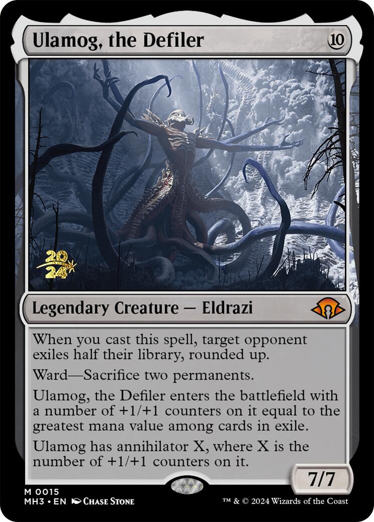 Ulamog, the Defiler (15) [Prerelease Cards]