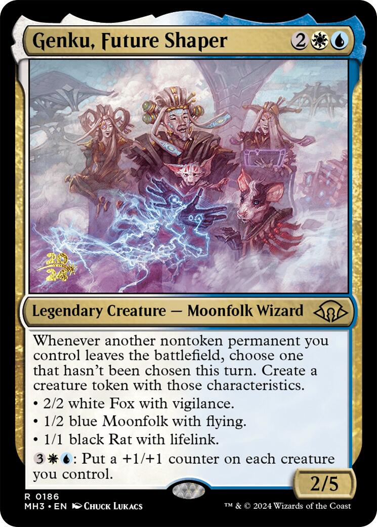 Genku, Future Shaper (186) [Prerelease Cards]