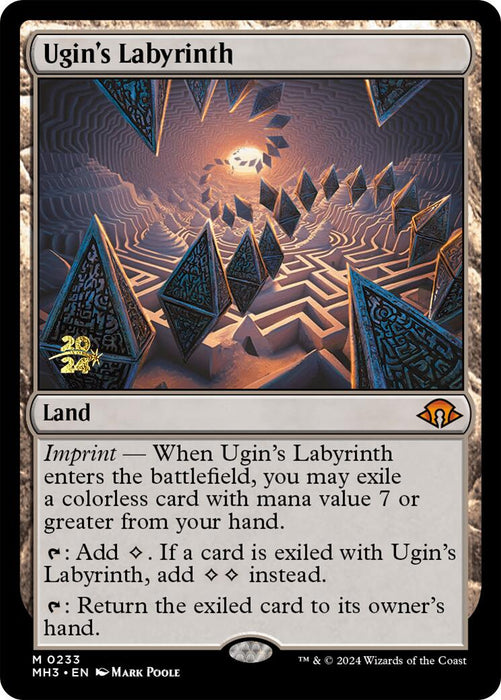 Ugin's Labyrinth [Modern Horizons 3 Prerelese Promos]