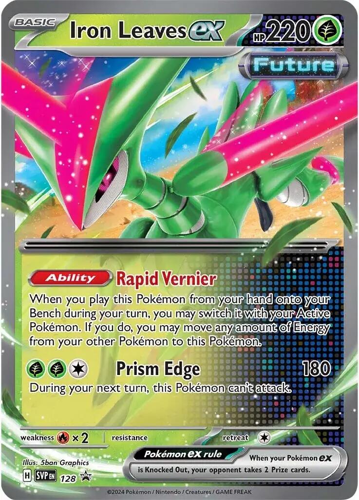 Iron Leaves ex - 128 (128) [SV: Scarlet & Violet Promo Cards]