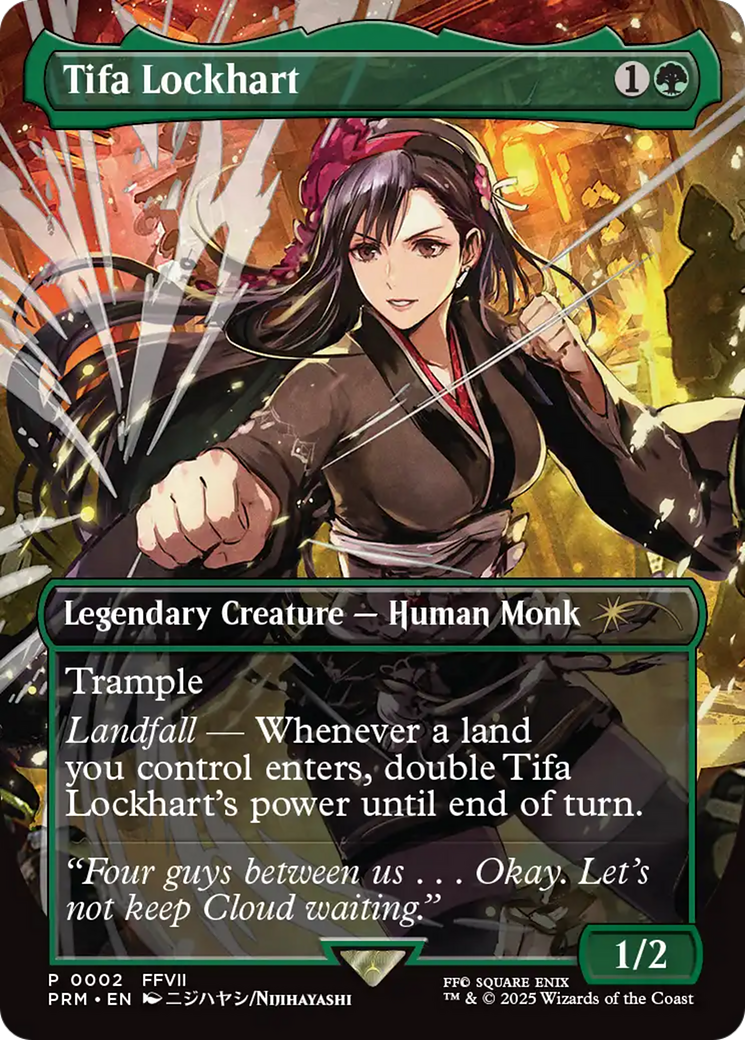 Tifa Lockhart (Borderless) (2) [MagicFest Cards]