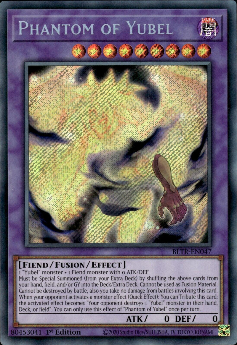 Phantom of Yubel (BLTR-EN047) [Battles of Legend: Terminal Revenge]