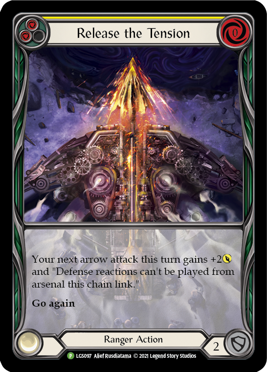 Release the Tension (Yellow) LGS097 (LGS097) [Flesh and Blood: Promo Cards]