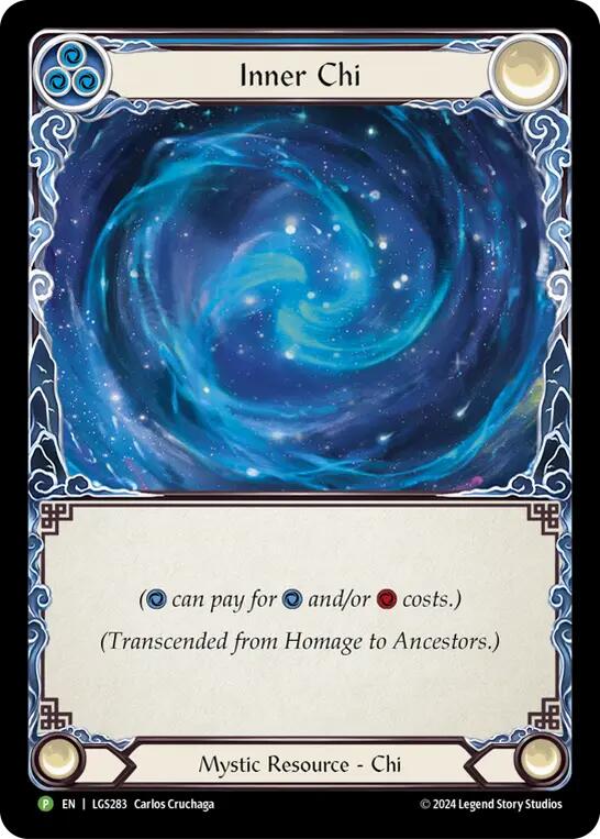 Homage to Ancestors // Inner Chi - LGS283 (LGS283) [Flesh and Blood: Promo Cards]