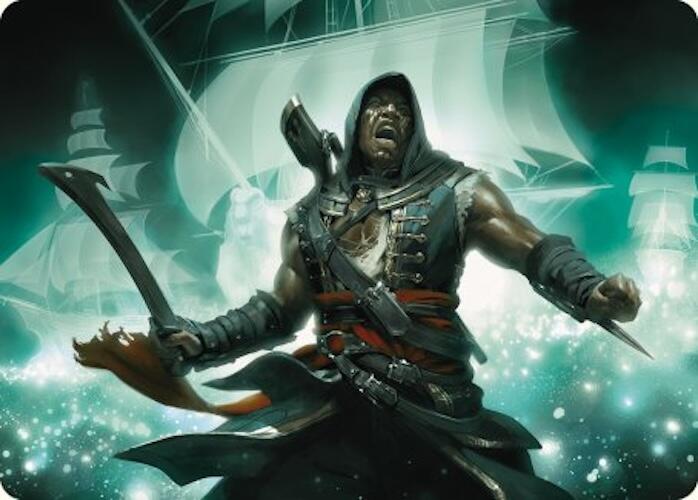 Adewale, Breaker of Chains Art Card (14) [Art Series: Universes Beyond: Assassin's Creed]