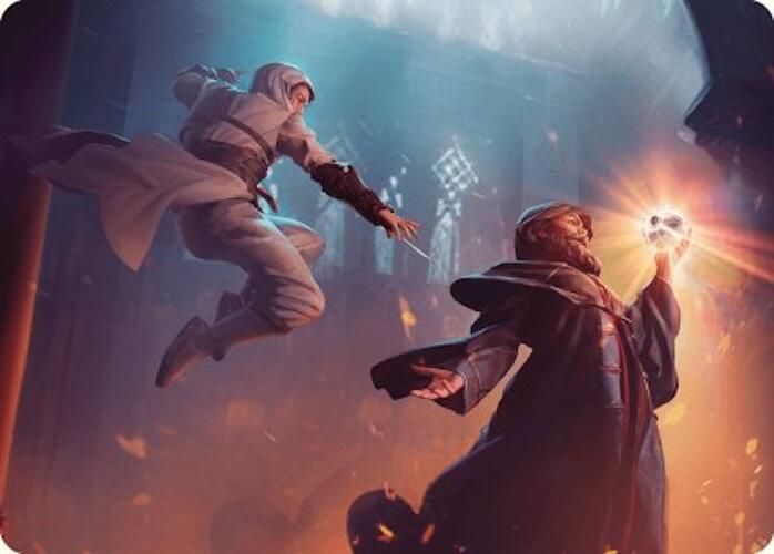 Mortify Art Card (12) [Art Series: Universes Beyond: Assassin's Creed]