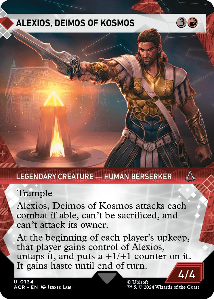 Alexios, Deimos of Kosmos (Showcase) (134) [Universes Beyond: Assassin's Creed]