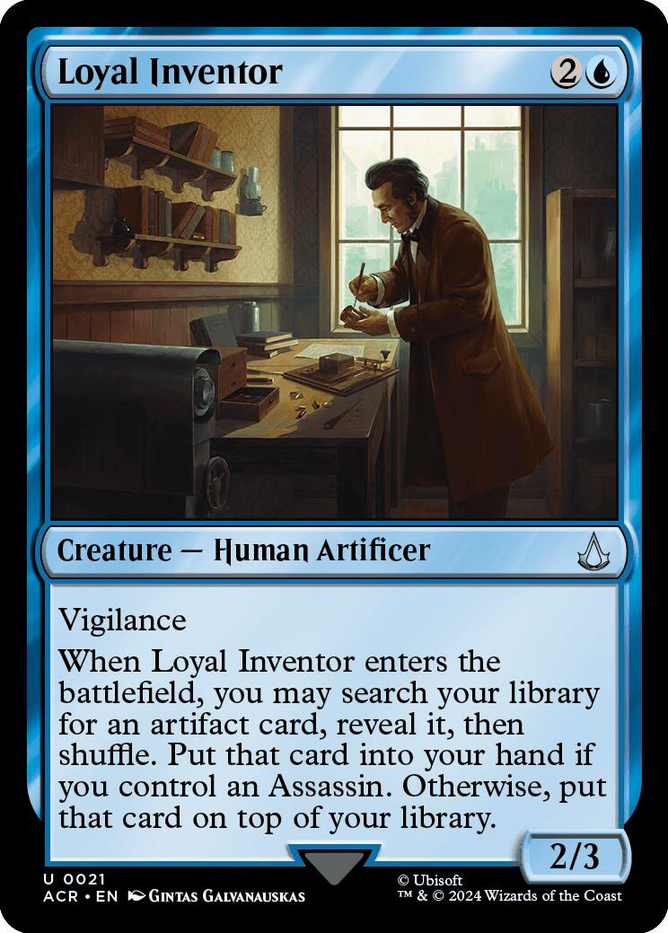 Loyal Inventor (21) [Universes Beyond: Assassin's Creed]