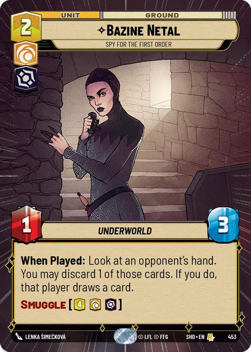 Bazine Natal - Spy for the First Order (Hyperspace) (453) [Shadows of the Galaxy]