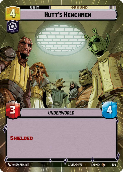 Hutt's Henchmen (Hyperspace) (504) [Shadows of the Galaxy]