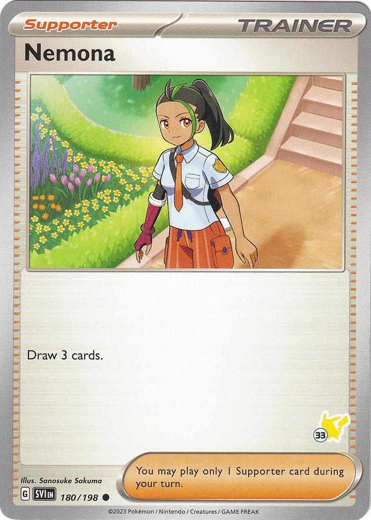 Nemona - Pikachu 33 (180/198) [Battle Academy 2024]