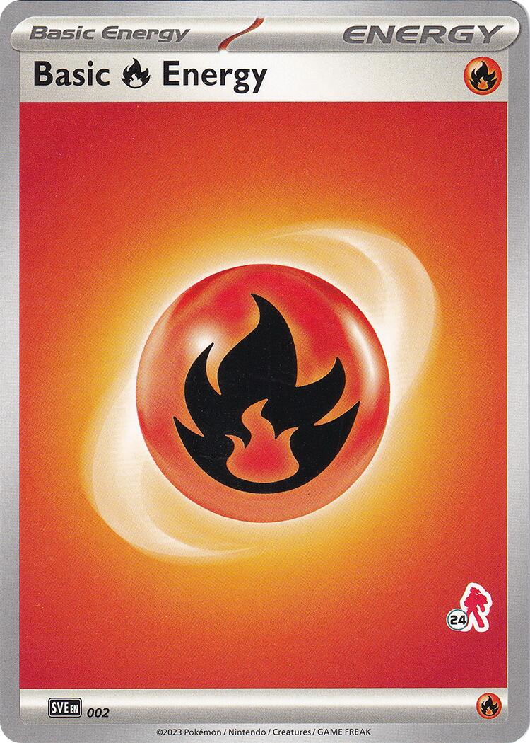 Basic Fire Energy - Armarouge 24 (002) [Battle Academy 2024]
