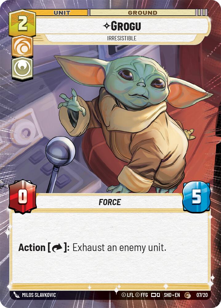 Grogu - Irresistible (Hyperspace) (07/20) [Shadows of the Galaxy: Weekly Play Promos]