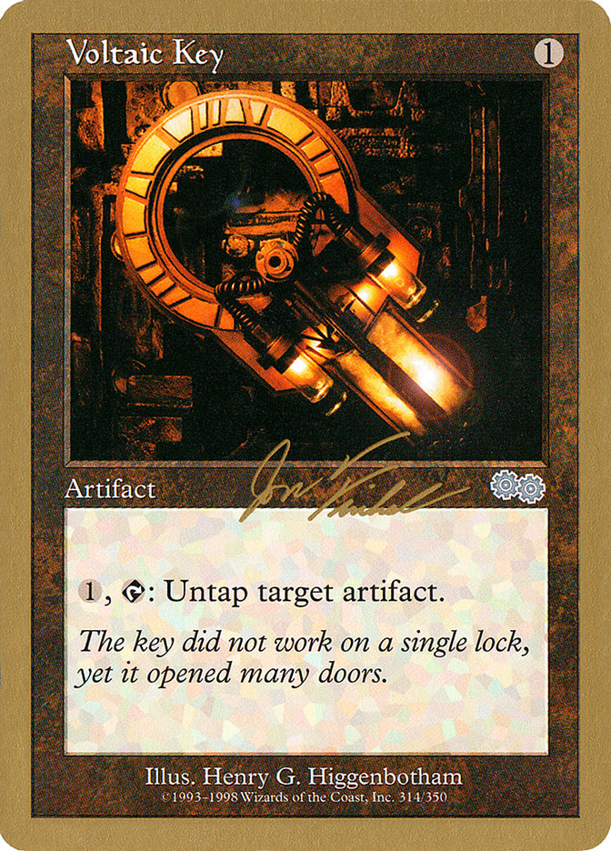 Voltaic Key - 2000 Jon Finkel (USG) [World Championship Decks]