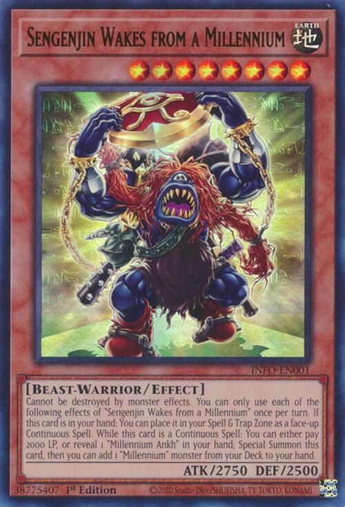 Sengenjin Wakes from a Millennium (INFO-EN001) [The Infinite Forbidden]