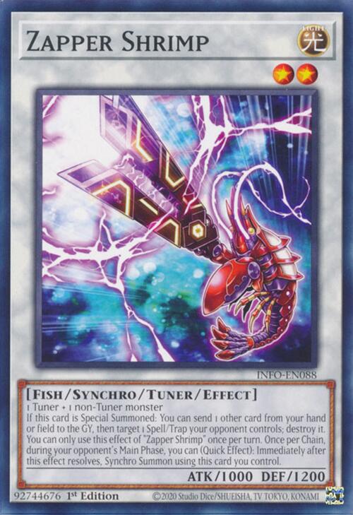 Zapper Shrimp (INFO-EN088) [The Infinite Forbidden]