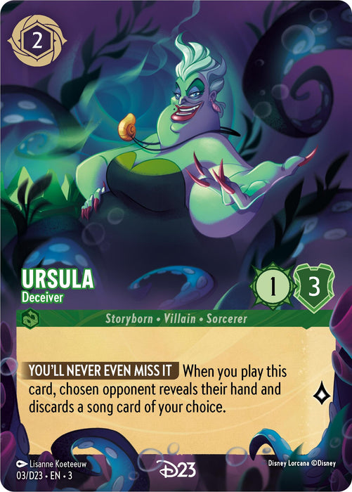 Ursula - Deceiver (3) [D23 Promos]