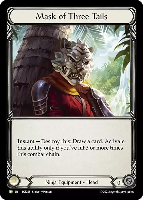 Mask of Three Tails - LGS258 (LGS258) [Flesh and Blood: Promo Cards]