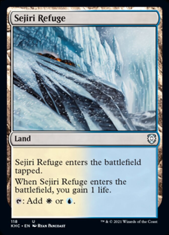 Sejiri Refuge (118) [Commander: Kaldheim]