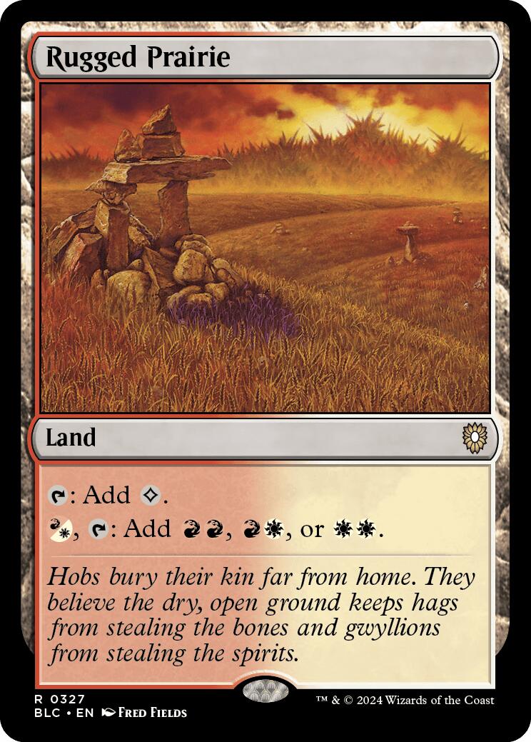 Rugged Prairie (327) [Commander: Bloomburrow]