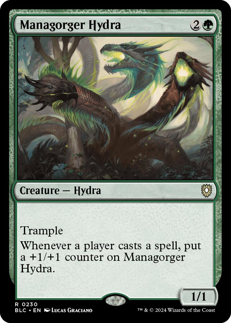 Managorger Hydra (230) [Commander: Bloomburrow]