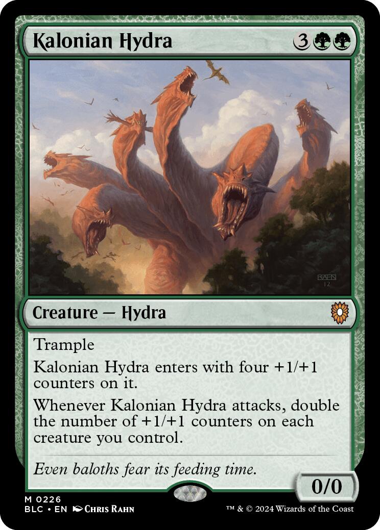 Kalonian Hydra (226) [Commander: Bloomburrow]