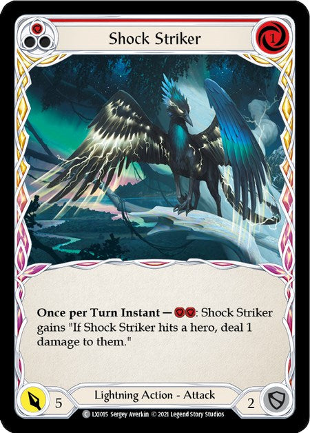 Shock Striker (Red) (LXI015) [Blitz Deck: Tales of Aria - Lexi]