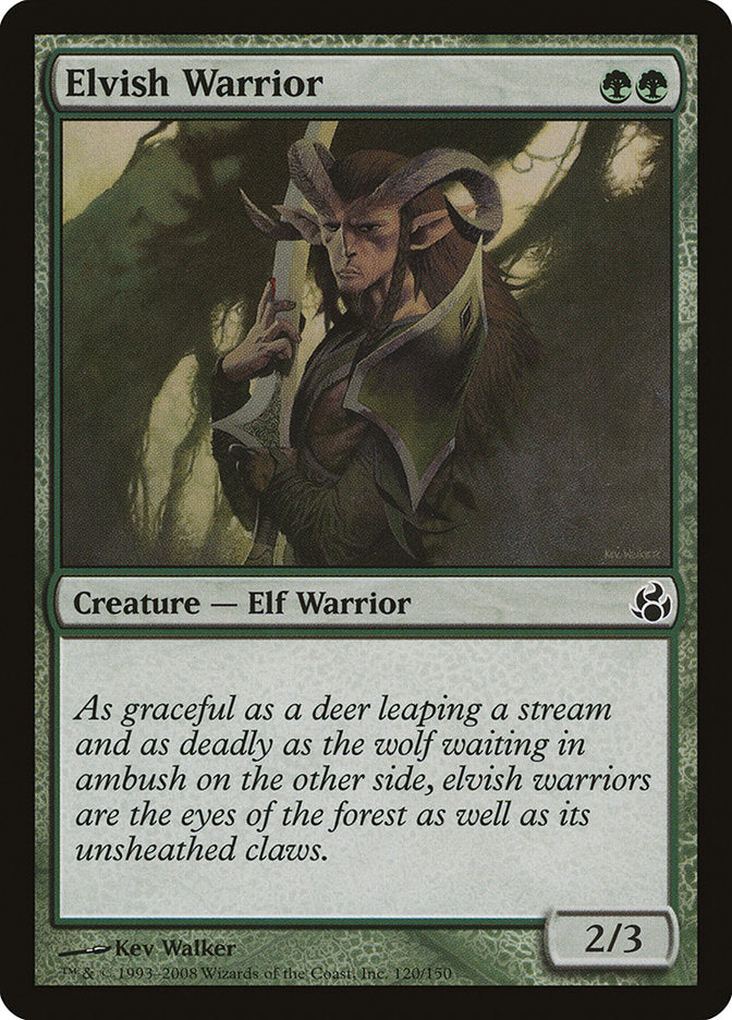 Elvish Warrior (120) [Morningtide]