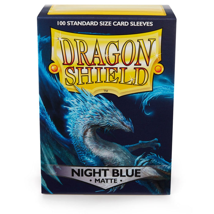 Dragon Shield: Standard 100ct Sleeves - Night Blue (Matte)