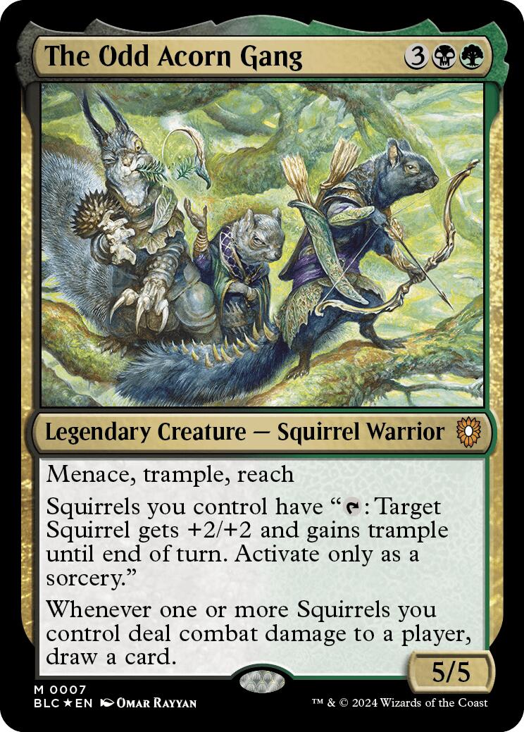 The Odd Acorn Gang (7) [Commander: Bloomburrow]