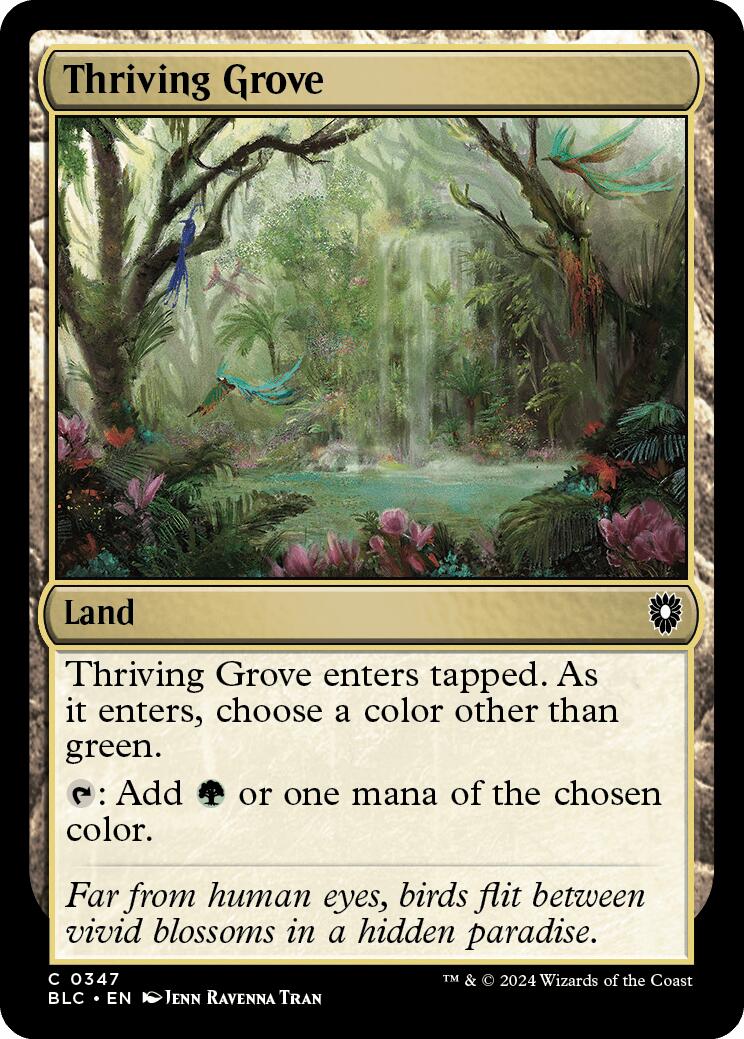 Thriving Grove (347) [Commander: Bloomburrow]