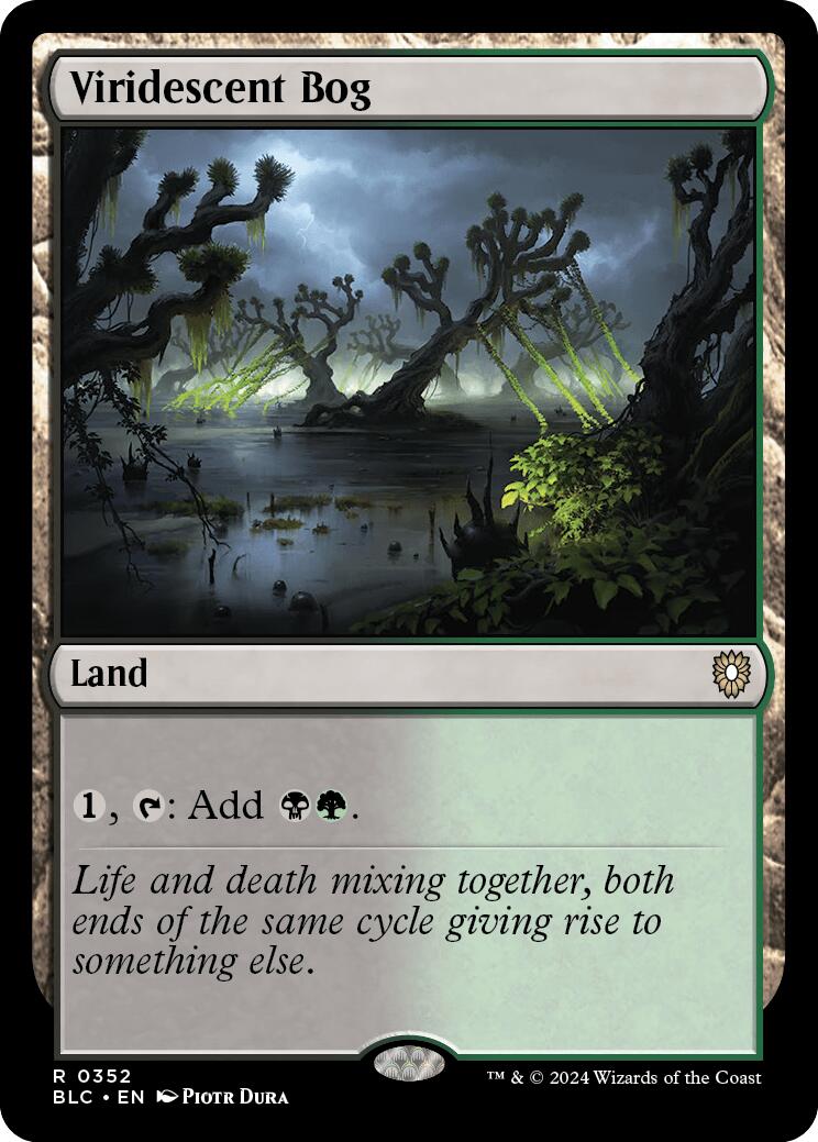 Viridescent Bog (352) [Commander: Bloomburrow]