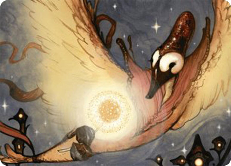 Salvation Swan Art Card (38) [Art Series: Bloomburrow]