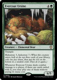 Evercoat Ursine [Bloomburrow Commander]