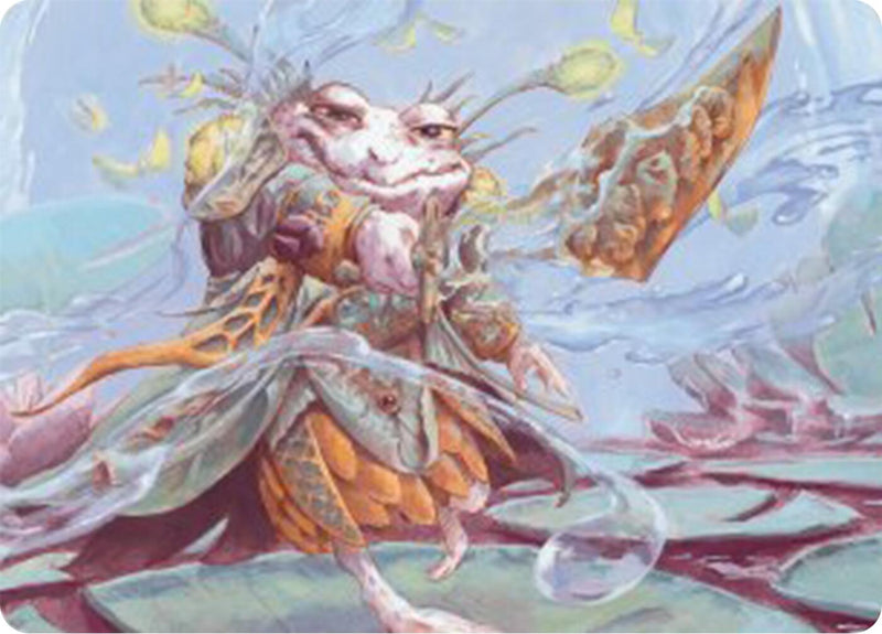 Glarb, Calamity's Augur Art Card (40) [Art Series: Bloomburrow]