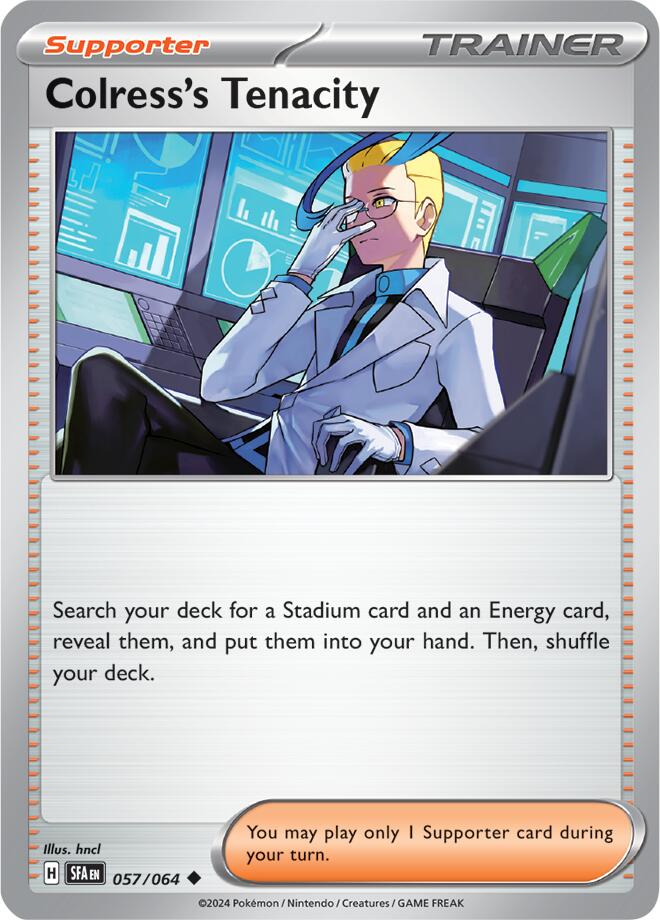 Colress's Tenacity (057/064) [SV: Shrouded Fable]