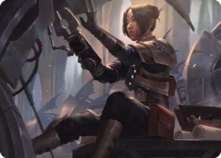 Thopter Mechanic Art Card (13) [Art Series: The Brothers' War]