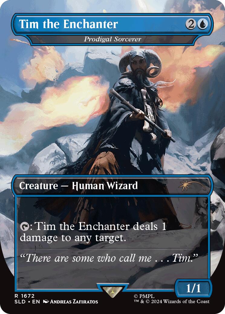 Tim the Enchanter - Prodigal Sorcerer (1672) [Secret Lair Drop Series]