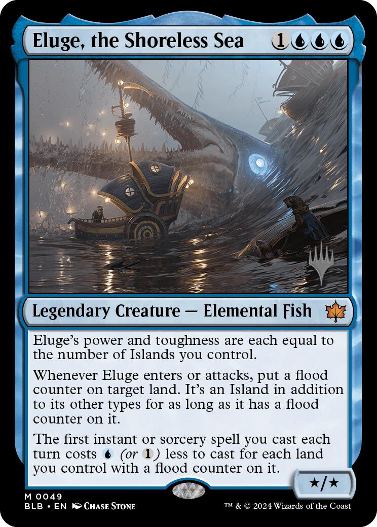 Eluge, the Shoreless Sea (49) [Promo Pack: Bloomburrow]
